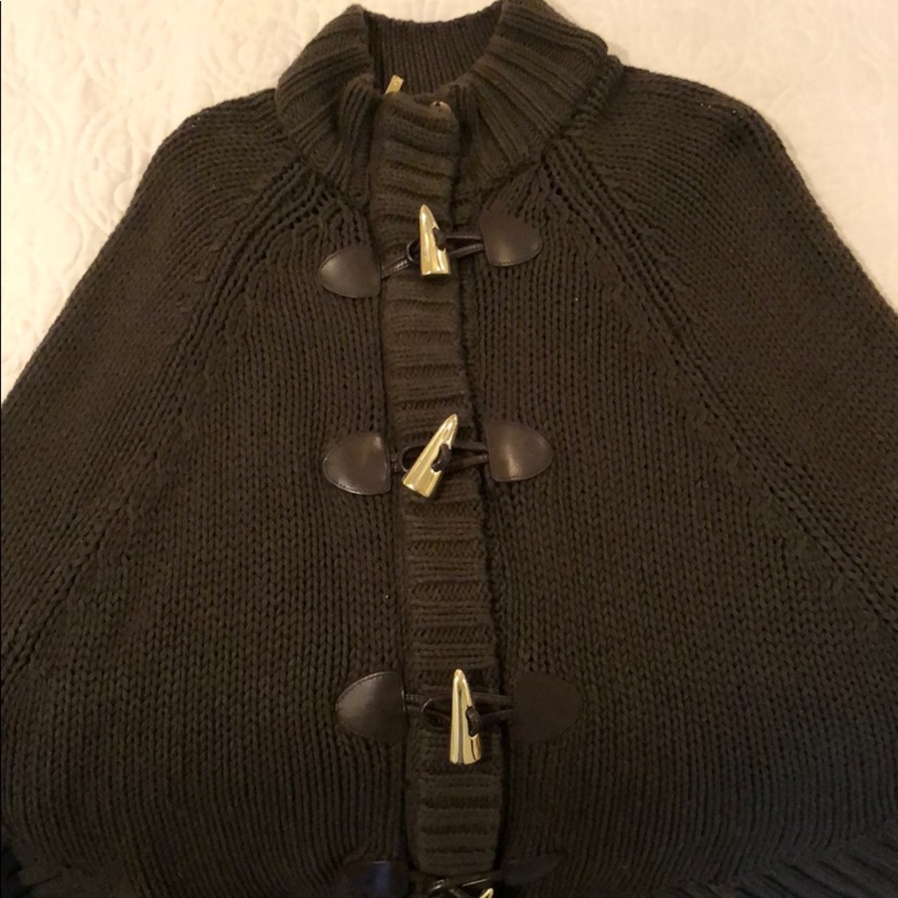 Oversized MK cape like sweater